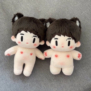 พร้อมส่ง ตุ๊กตาอี้ป๋อ10cm หุ่นผอม มีหู ตุ๊กตาป๋อจ้าน ตุ๊กตาอี้ป๋อ ตุ๊กตาเซียวจ้าน ตุ๊กตา10cm