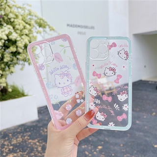 เคท Redmi 10 Redmi 9T Hello Kitty Soft TPU Case Redmi Note9s Note10 Pro Clear Phone Cover เคสโทรศัพท์