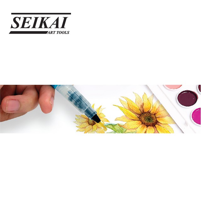 SEIKAI พู่กันแท็งค์กลม S,M,L (WATER BRUSH PEN) 1 อัน