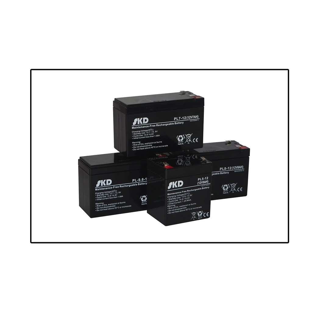 แบตเตอรี่ Battery Seal Lead Acid Battery ยี่ห้อ SKD