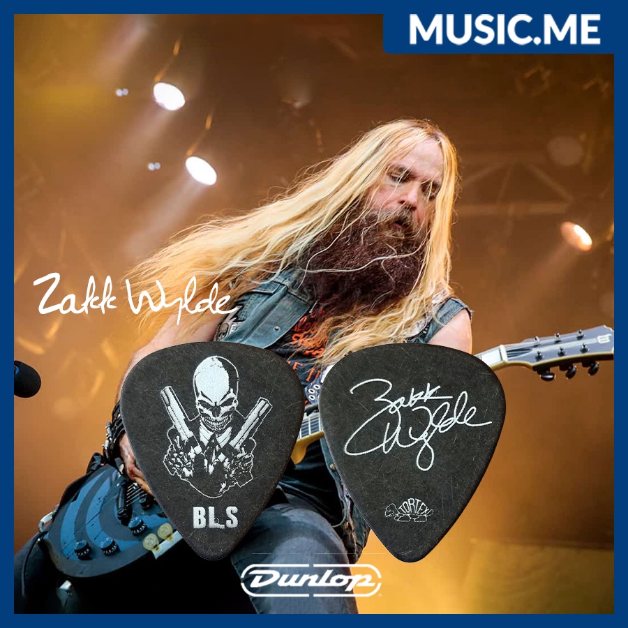 ปิ๊กกีต้าร์ Jim Dunlop รุ่น Zakk Wylde pick **Limited** / Made in USA ของแท้ 100%