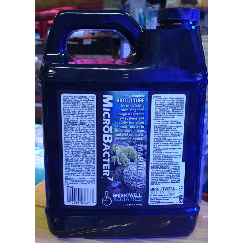 Brightwell Aquatics MicroBacter7 2L