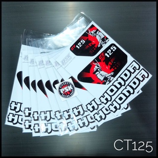 สติกเกอร์ติดรถ CT125 / ลายแต่ง_ซามูไรสไตล์ญี่ปุ่น