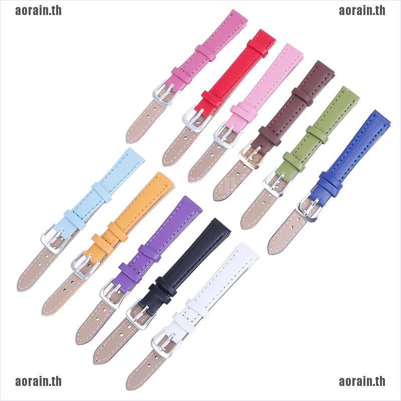 เอจี 12 มม. สายนาฬิกาหนัง