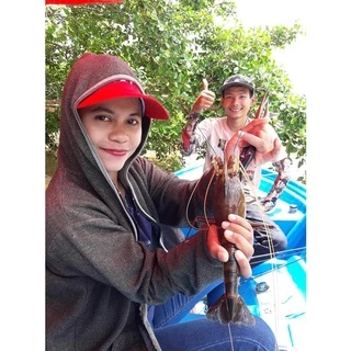 คันตกกุ้ง MOJI คันเรียวเล็กเบา และสปริงตัวดีจับจังหวะดี ยกกุ้งติดง่ายพกพาสะดวก แถมซองใส่คันอย่างดี