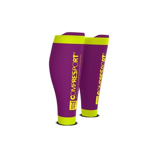 Compressport รัดน่อง ปลอกรัดน่อง อุปกรณ์พยุงกล้ามเนื้อน่อง ใส่เล่นกีฬา CALF R2 v2 Purple