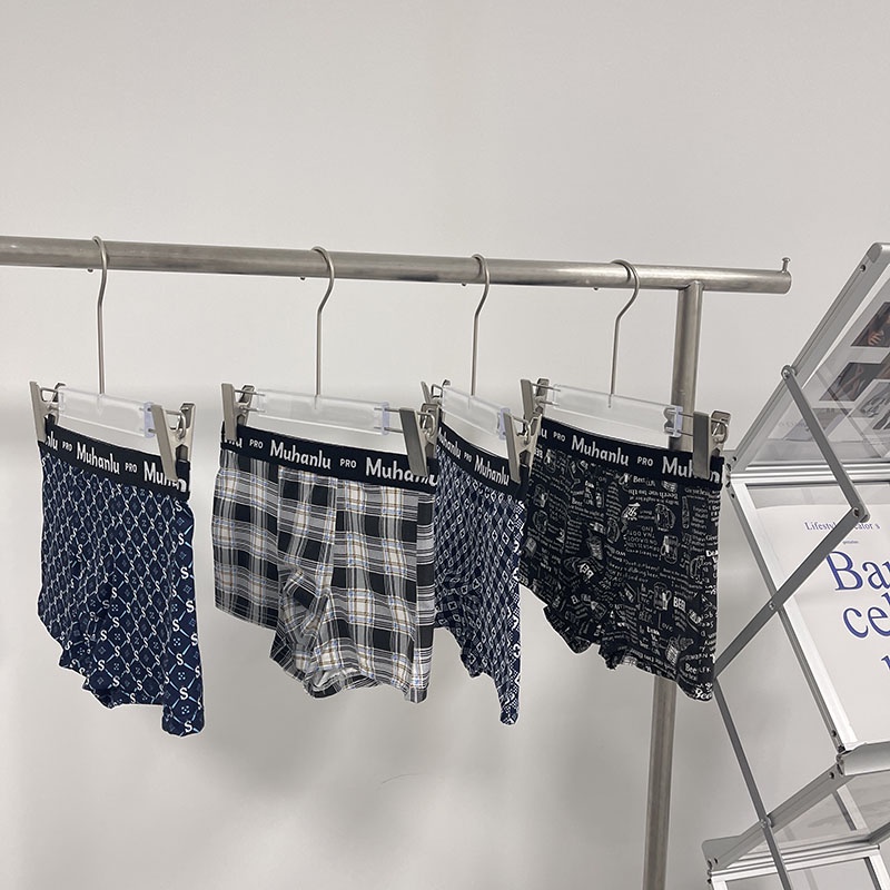 กางเกงในชายสไตล์เกาหลี ใส่สบาย ผ้านิ่มมาก เนื้อผ้ายืดยุ่นได้ดี ฟรีไซร์ เอว 28-44 นิ้ว รุ่น: 3101 - รูปที่ 5