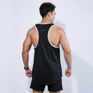 Musculo เสื้อกล้ามสตริงเจอร์ ทรงหลวม รุ่น 10 years logo