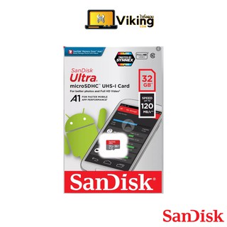 32GB Sandisk microSDXC 120MB/s (เมมโมรี่การ์ด)