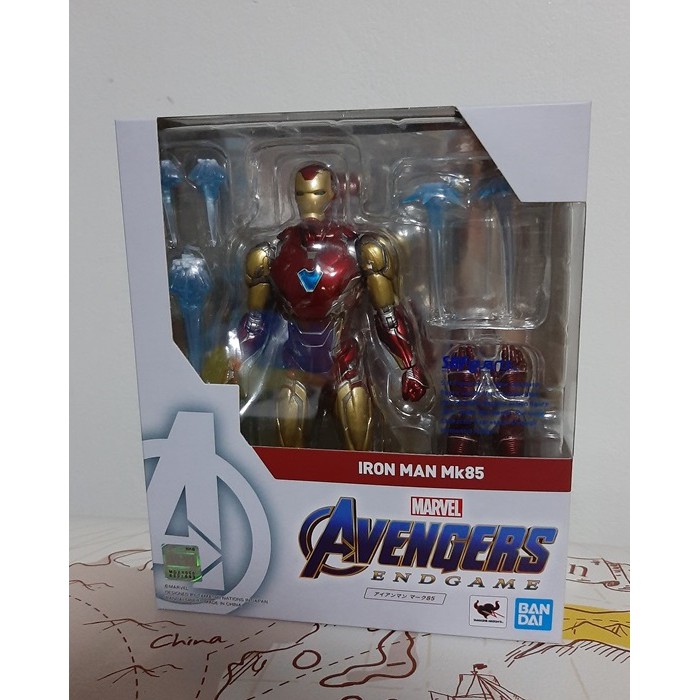 shf iron man mark 85 avenger end game action figure