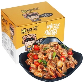 A.กระดูกอ่อนหมู หม่าล่ารสเผ็ด 咔滋脆骨 เคี้ยวกรุบ อร่อยเผ็ดชาหยุดไม่อยู่ 13g
