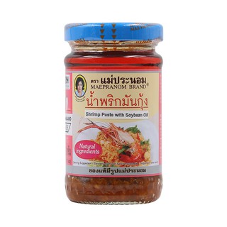 แม่ประนอมน้ำพริกมันกุ้ง 90กรัม Mae Pranom Shrimp Paste 90 grams