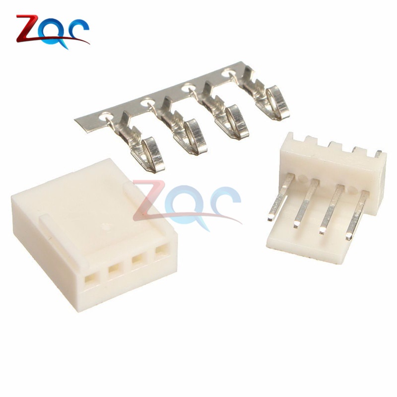 20 ชุด Kit4 Pin KF2510-4P KF2510 4P 2.54 มม.Pitch Terminal Housing Pin Header Connectors Adaptor ชุด