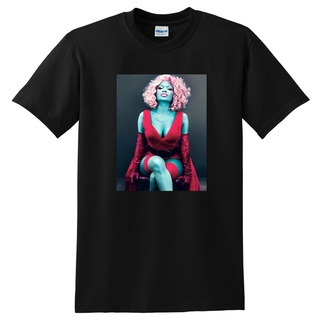 T-shirt  เสื้อยืด ผ้าฝ้าย 100% พิมพ์ลายโปสเตอร์ Nicki Minaj สวมใส่สบายS-5XL