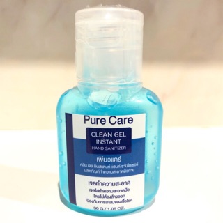 Gel pure Care Alcohol &gt;70 % anti virus มีอย.