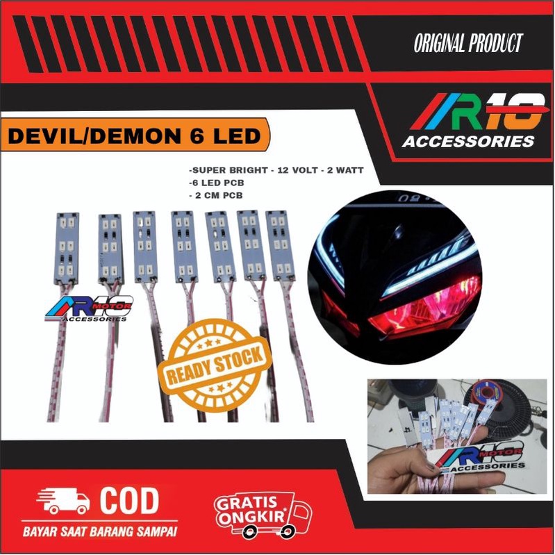 DEVIL EYES / DEMON 6 LED MO