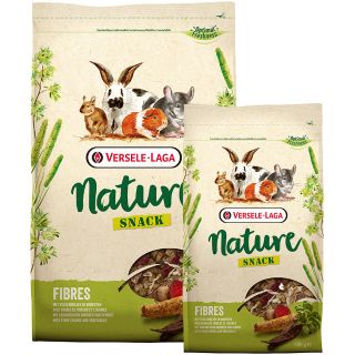 Versele Laga - Snack Nature Fibres ขนมเพิ่มไฟเบอร์สำหรับสัตว์ฟันแทะ (500g.)