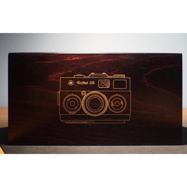 กล่องไม้ Rollei 35 classic 75th years