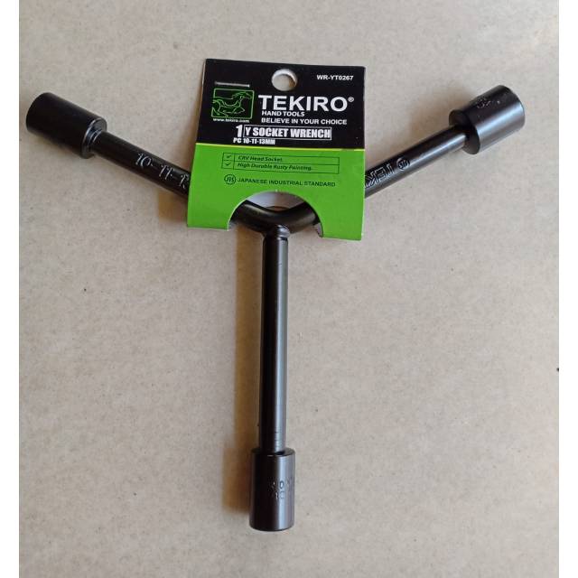 Tekiro กุญแจ Y สั้น 10 X 11 X 13 มม