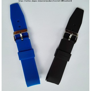 สายนาฬิกาข้อมือ ยางซิลิโคน 20 มม. สําหรับ Brand Watch wj