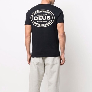 เสื้อยืด ผ้าฝ้าย พิมพ์ลาย Deus Ex Machina Turbulane สําหรับผู้ชาย 22 ใหม่S-5XL