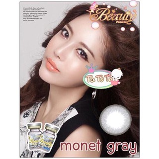 Monet Gray TATOTO Contact Lenses คอนแทคเลนส์ บิ๊กอาย #5