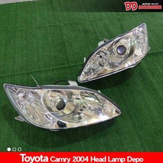 ไฟหน้า Camry 2004 2005 2006ACV30 โฉม Minor change โคมเดิม โคม HID ขายแยก ซ้าย ขวา งาน DEPO