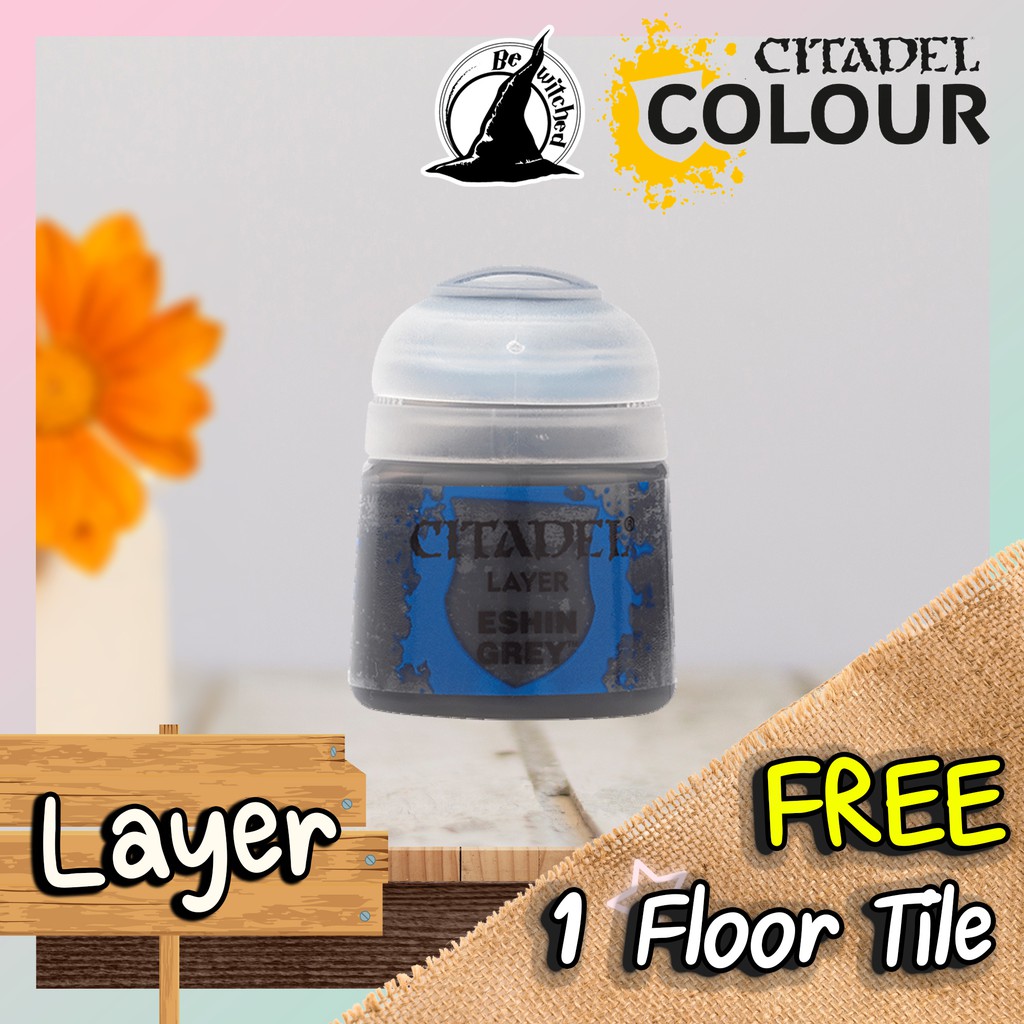 (Layer) ESHIN GREY : Citadel Paint แถมฟรี 1 Floor Tile