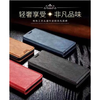 [ส่งทุกวัน] กระเป๋าหนัง เคสฝาพับสอดนามบัตรได้ เคสหนังเทียม นุ่ม เรียบ สวมใส่ง่าย A93 A94 A5(20) A9(20) F7 F9 F11Pro