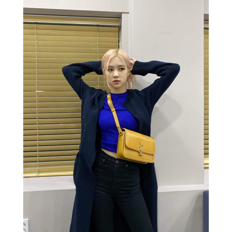 ysl กระเป๋ายิปแซง รุ่นโรเซ่ แบล็งพิงค์