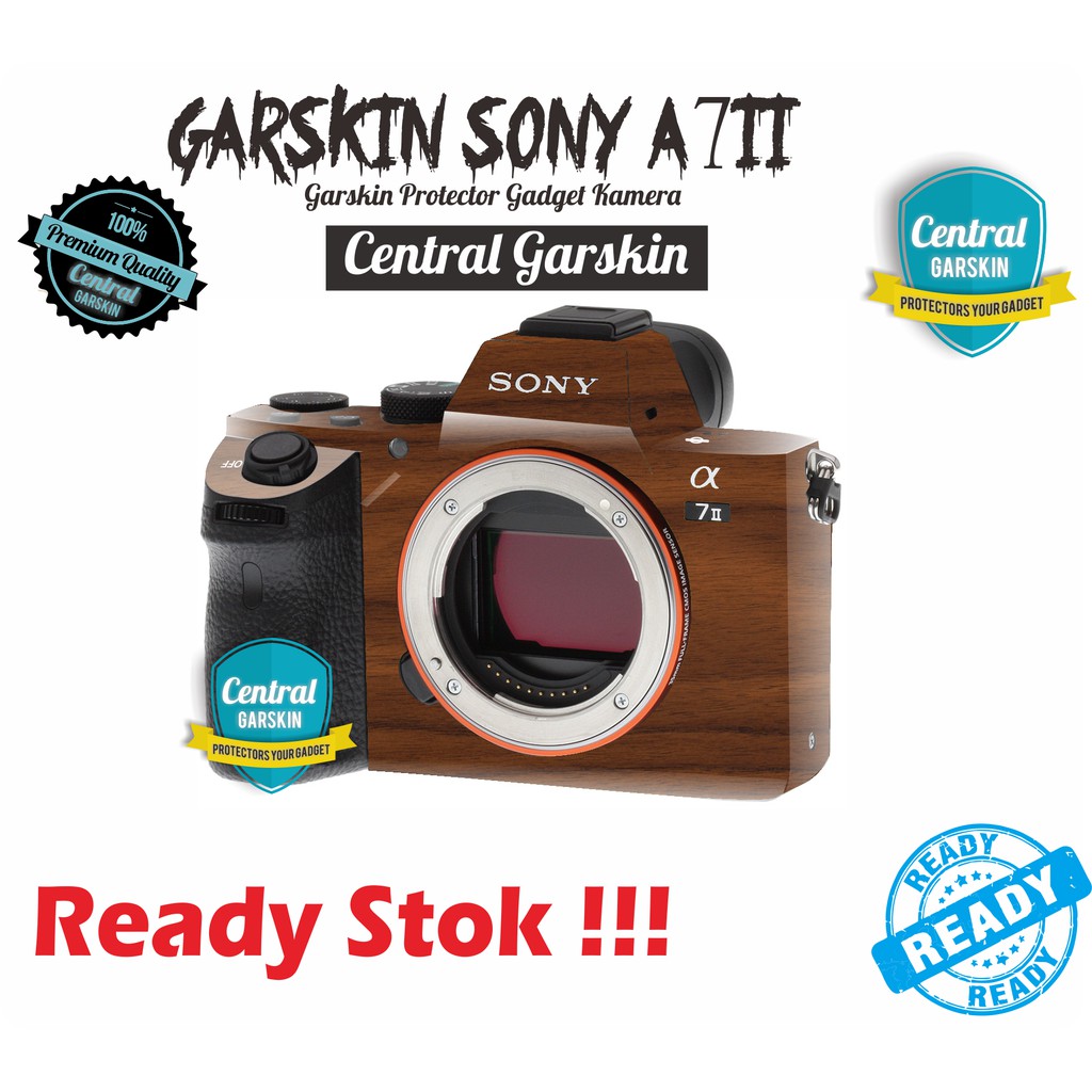 Garskin Sony a7II - wood SKIN A7II SKIN A7 MARK 2 GARSKIN CAMERA SONY A7II
