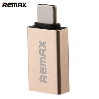 REMAX Type-C USB 3.0 OTG Sync Charging Adapter Connector-ทอง#556