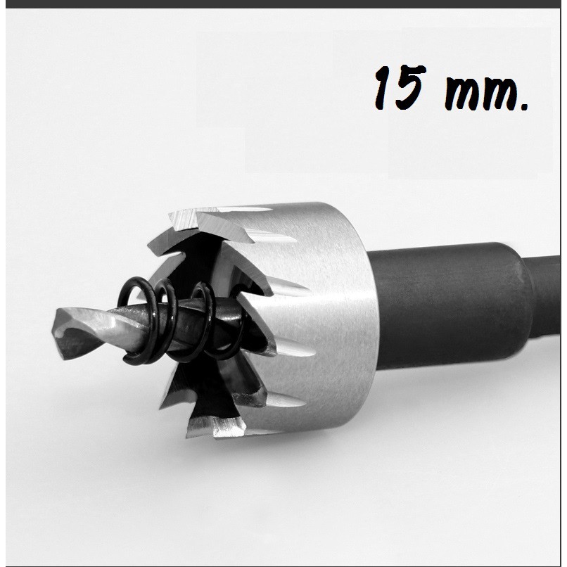 D M หัวเจาะเหล็ก โฮลซอ 15mm. SAVE