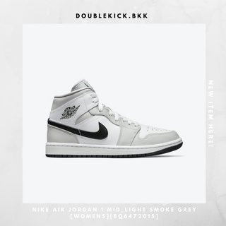 NIKE AIR JORDAN 1 MID_LIGHT SMOKE GREY [WOMENS][BQ6472015]