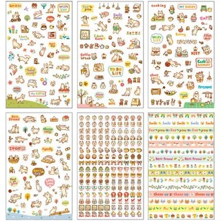 รวมสติ๊กเกอร์การ์ตูน ✔️พร้อมส่ง🎲 สุ่มลาย🧡ตกแต่งDIY สติกเกอร์การ์ตูนน่ารัก ไดคัท สติกเกอร์น่ารัก