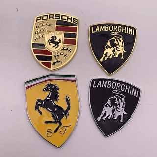 Ferrari Porsche Lamborghini car styling logo sticker car accessories eBGg