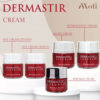 DERMASTIR LUXURY WRINKLE Filler/NIGHT CREAM/DAYCREAM/HYDRACEUTIC CREAM เพิ่มความชุ่มชื้นป้องและกันการเกิดริ้วรอยก่อนวัย