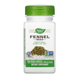 Natures Way, Fennel Seed, 480 mg, 100 Capsules