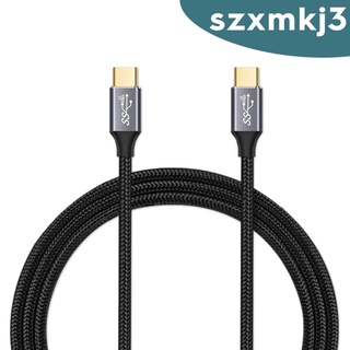 [ราคาจำกัดเวลา] USB C to USB C Cable 100W，USB 3.1 Type C Gen 2 10Gbps Data Transfer Cable PD Fast Charging, Video Monitor Cord