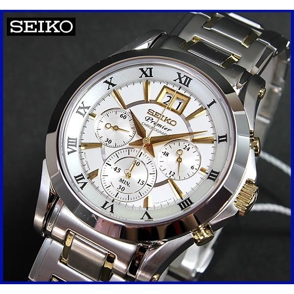 Seiko Premier Chronograph Sapphire รุ่นSPC058P1