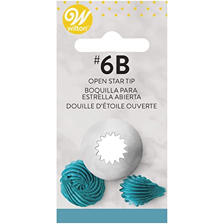 หัวบีบวิลตั้น 6B / Wilton Tip 6B / หัวบีบ Wilton แท้ ๆ นำเข้าจากอเมริกา