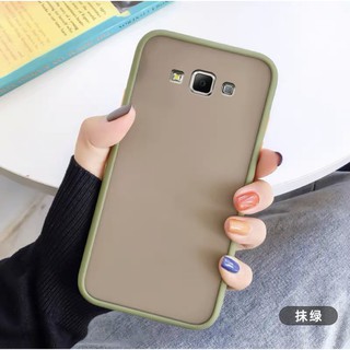 Case  Samsung Galaxy J7 / J7Core  เคสกันกระแทก ปุ่มสีผิวด้าน ขอบนิ่มหลังแข็ง เคสโทรศัพท์ซัมซุง พร้อมส่ง [ ส่งจากไทย ]