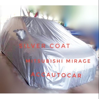 ผ้าคลุมรถ Mitsubishi Mirage ผ้า Silver coat งานตรงรุ่น