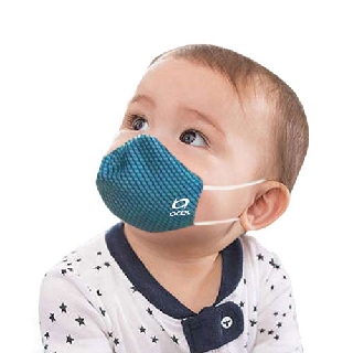 Ocel  Collection หน้ากากผ้าปิดจมูก (สำหรับเล็กเด็กอายุ 0-3 ปี) Ocel T Face Mask Reusable 4Layer OM1-2XS (129)