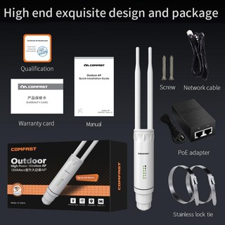 ⚡พร้อมส่ง⚡ Original Comfast CF-EW74 1200Mbps Dual Band 2.4Ghz &amp; 5Ghz High Power Outdoor AP 360degree WiFi AP