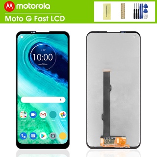 อะไหล่หน้าจอสัมผัส LCD 6.4 นิ้ว สําหรับ Motorola Moto G Fast XT2045-3