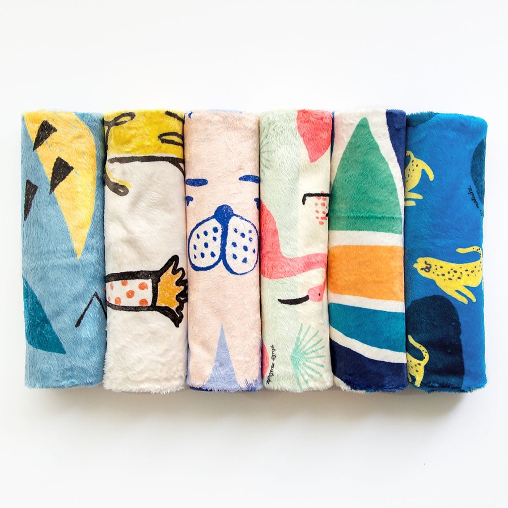 Plutonine ผ้าห่ม สำหรับเด็ก Dual Blanket ผ้าห่มเด็ก หน้า-หลังคนละลาย (1 ผืน) Made in Korea