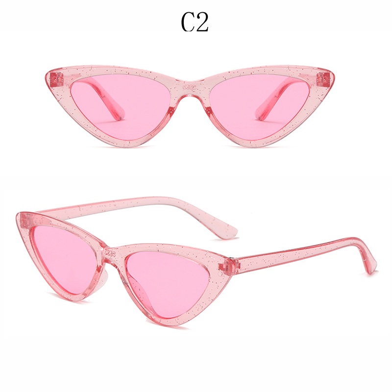 แว่นตากันแดด ทรงตาแมว ทรงสามเหลี่ยม แฟชั่นสําหรับเด็กผู้ชาย และเด็กผู้หญิง - รูปที่ 5