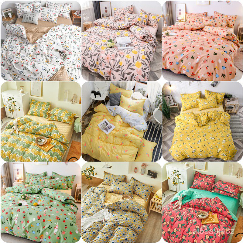 Fashion Design Bedding Set 3pcs/4pcs Cadar Patchwork Bed Cover Sets
