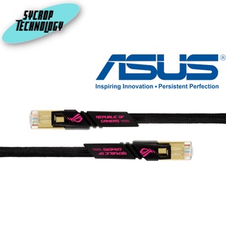 ASUS สายแลน ROG CAT7 Cable, Up to 600 MHz &amp;10GB Transfer Rates CAT 7 RJ45